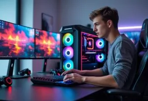 Read more about the article Den ultimative guide til at vælge den bedste gamer pc til skærme